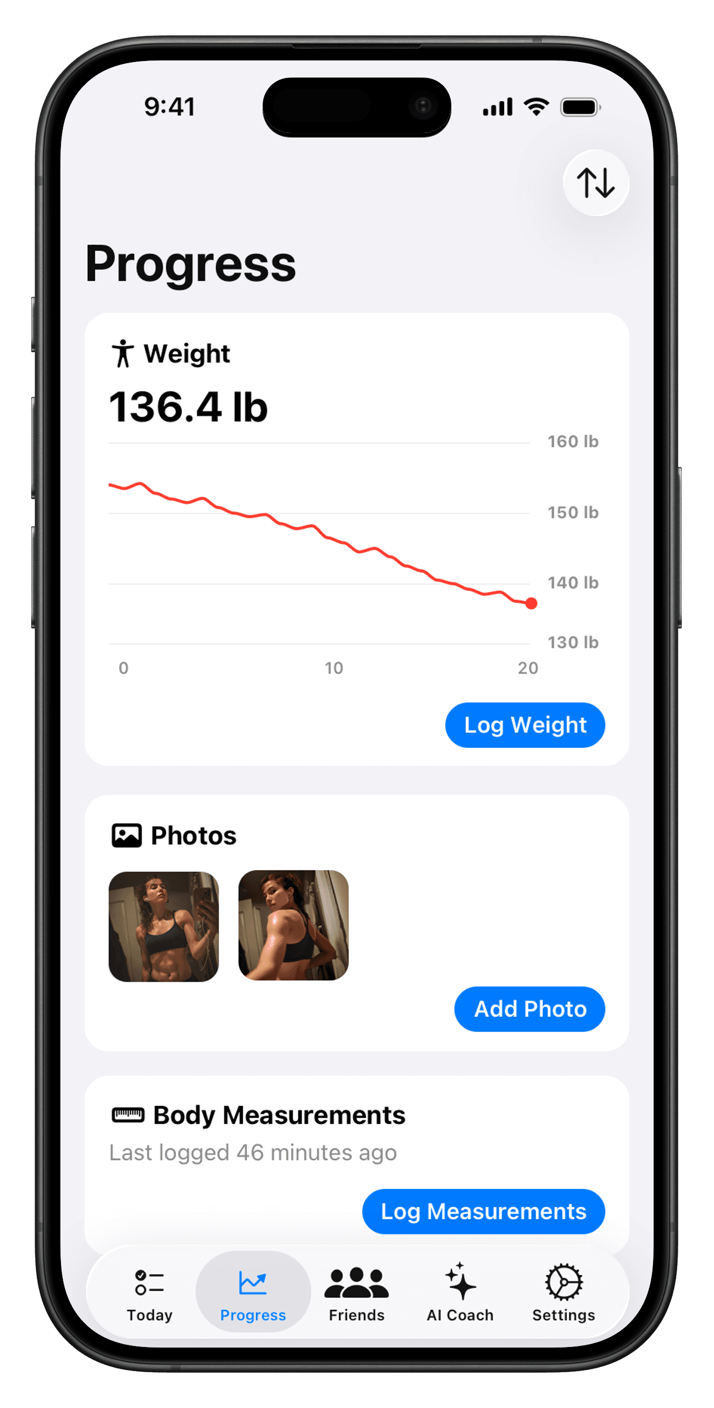 Weight chart