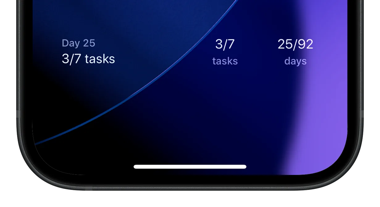 Lockscreen widget