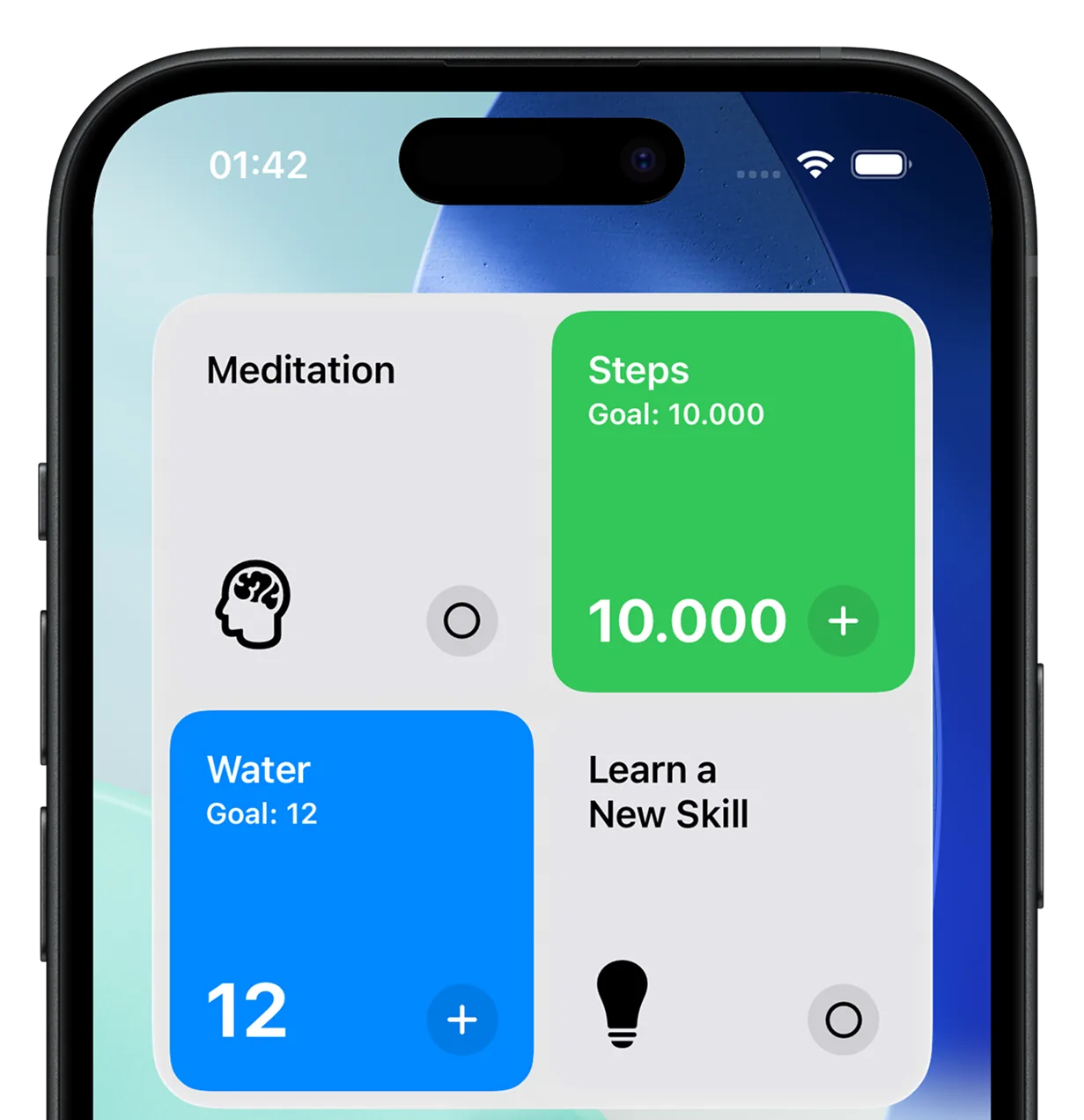 Home screen widgets