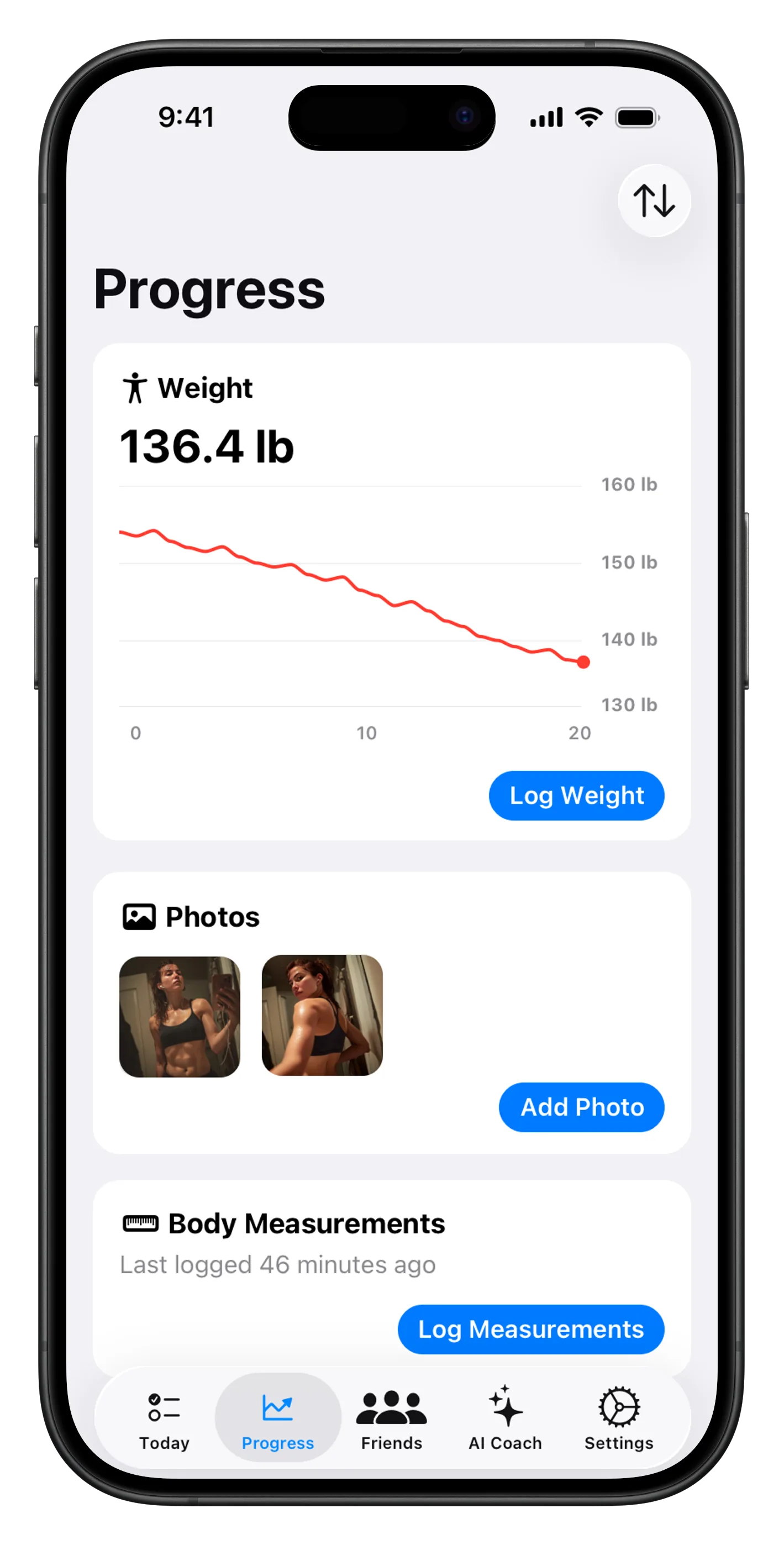 Weight chart